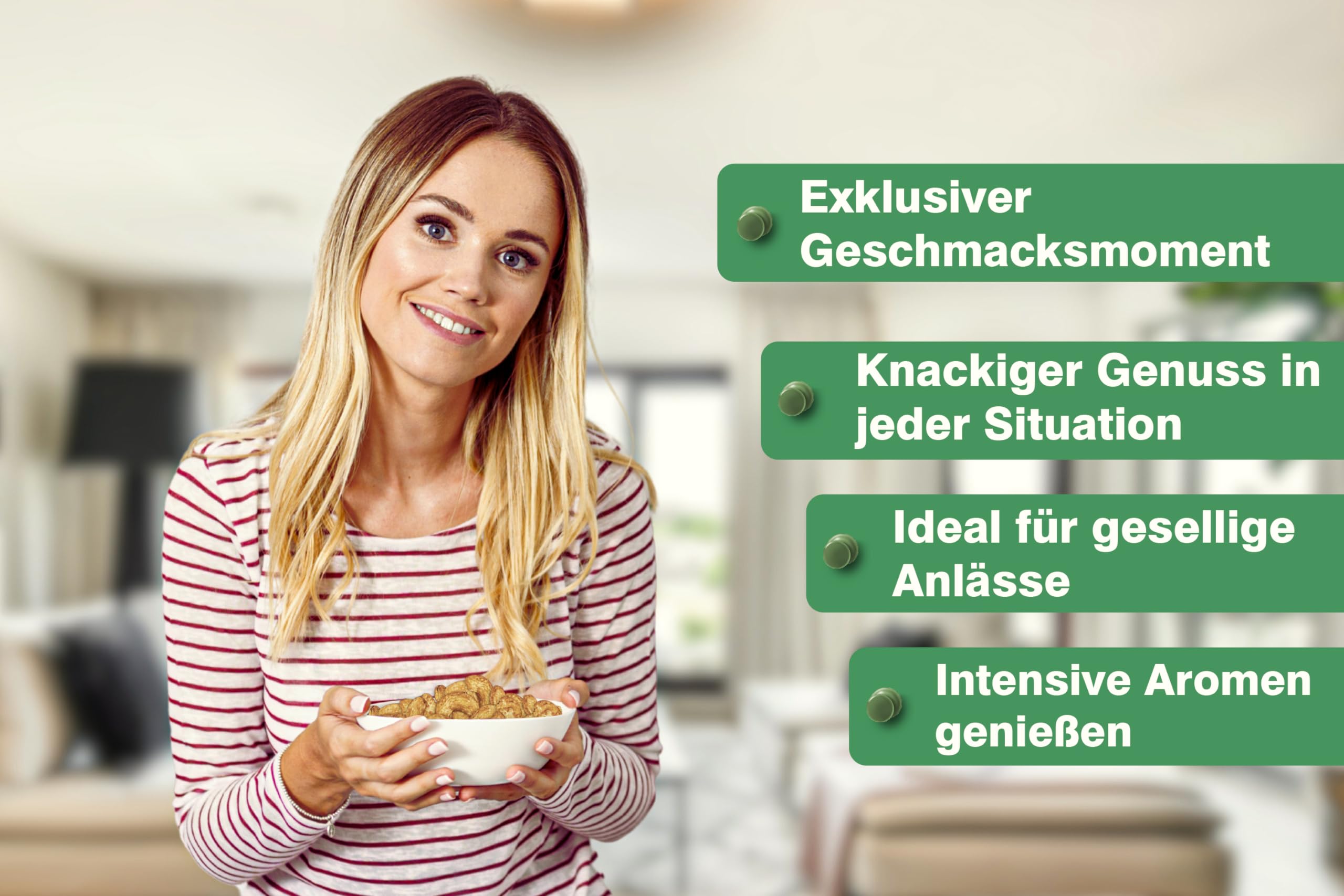 Sunnah Shop® Köstliche Würzige Käse Cashewkerne geröstet 5kg | Knusprige Cashewkerne mit würzigem Käse veredelt für den ultimativen Genuss | cashew nüsse vegan Protein