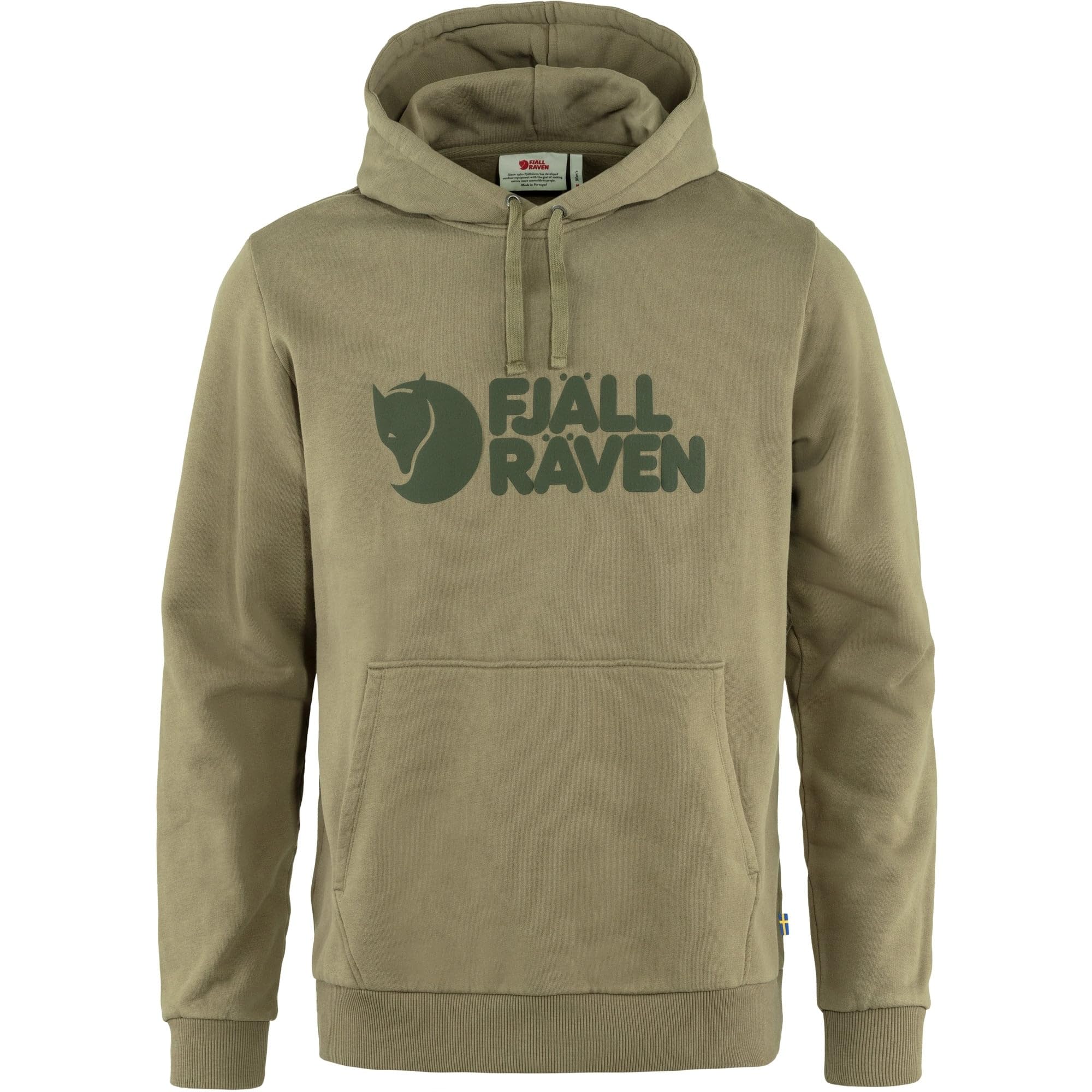 FJALLRAVEN 84144-662 Fjällräven Logo Hoodie M Sweatshirt Men's Deep Forest Size M
