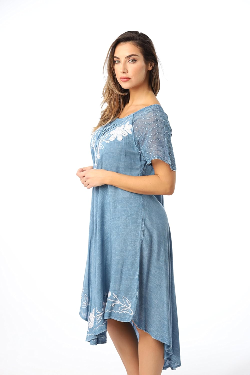 Riviera Sun Short Sleeve Dresses for Women - Image 3
