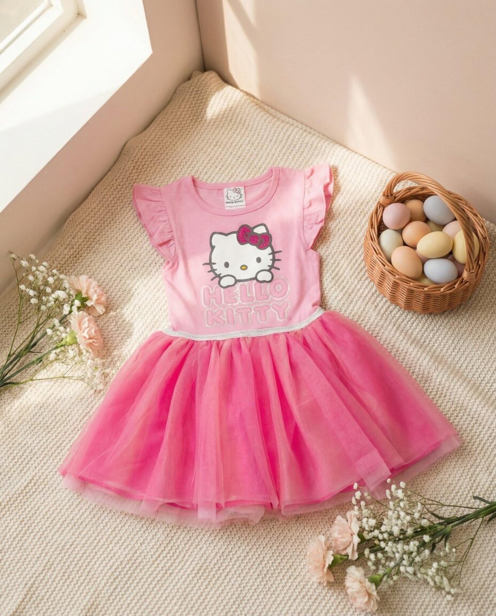 Hello Kitty 4. Juli Mädchen Tüll Tutu Kleid Kleinkind bis große Kinder Größen (2T - 14-16)