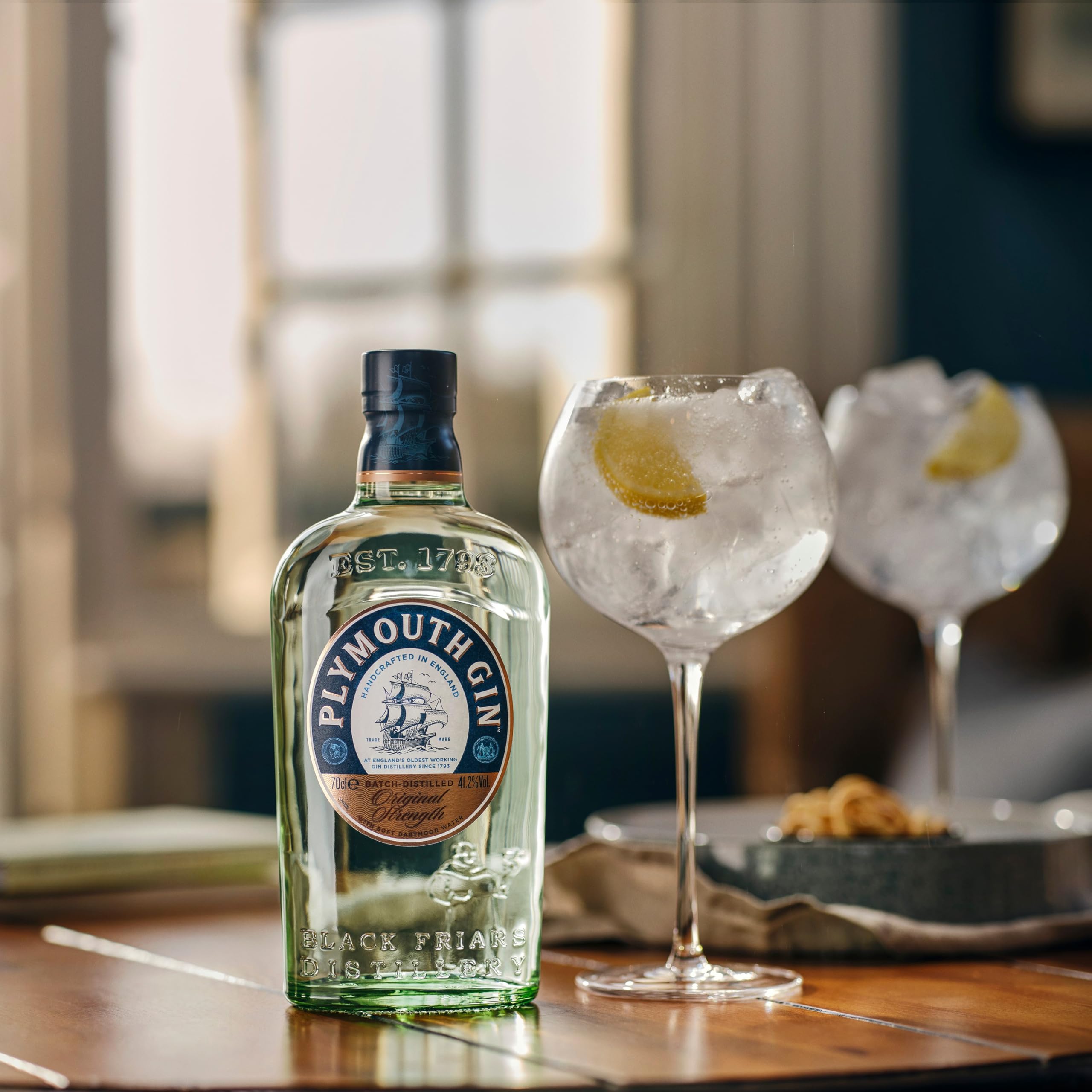 Plymouth Gin Original, London Dry Gin Storico dal 1793, 7 Botaniche, vol 41.2%, 100 CL