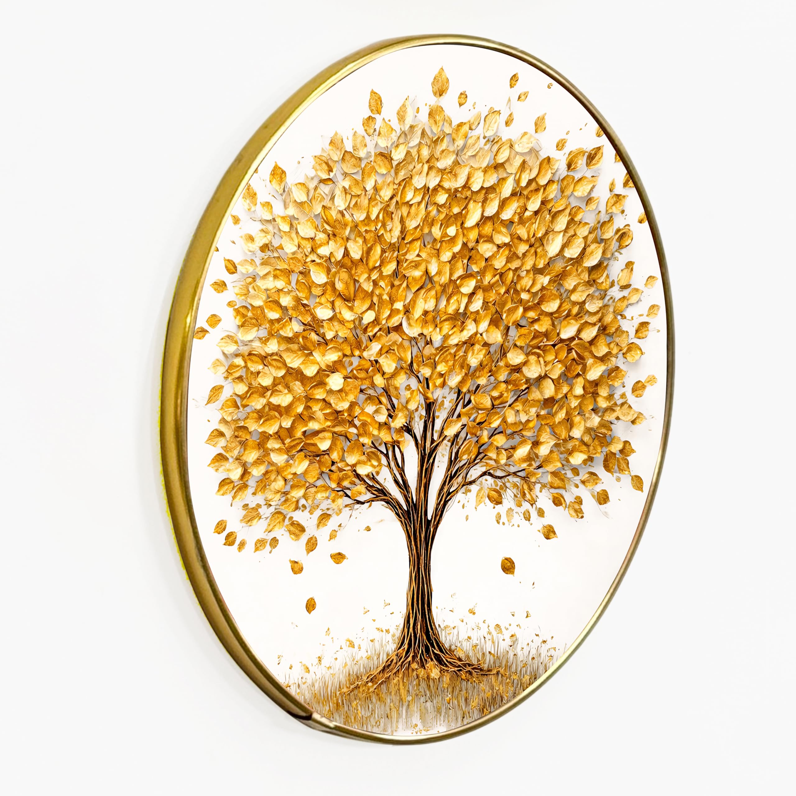 Golden Tree of Life Wall Art - Vastu Prosperity Decor -4