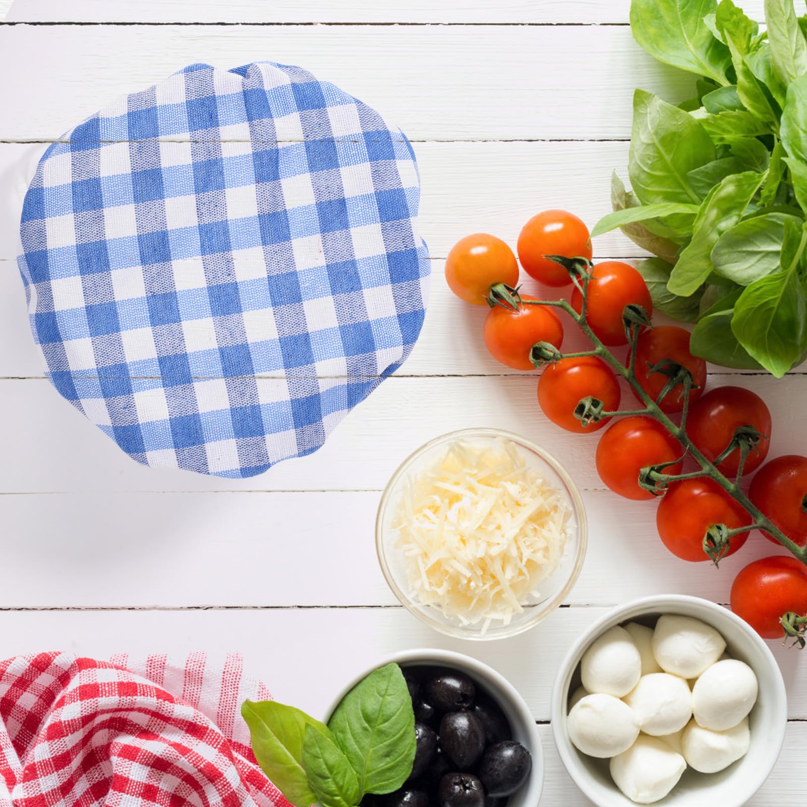 IMIKEYA 5pezzi Coperchi in Riutilizzabili Per Barattoli Di Fermentazione Adatti Pane Formaggio e