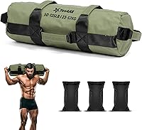 Yes4All Adjustable Sandbags for Weight Training - 5-200lbs with Handles, Durable & Versatile Workout Gear