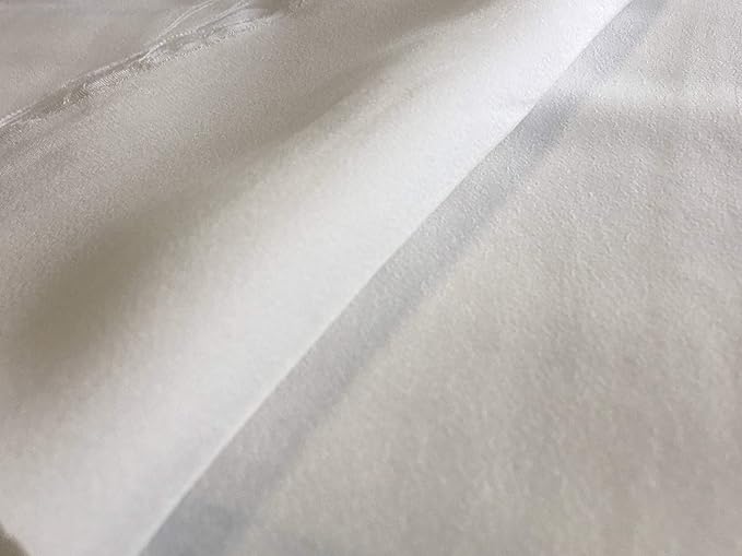 Amazon 布地専門店 Kijiya シルク オーガンジー 微光沢 無地 布 生地 カットクロス ハンドメイド用品 Diy ホワイト 0 5ｍ 幅135cm 布 生地 通販
