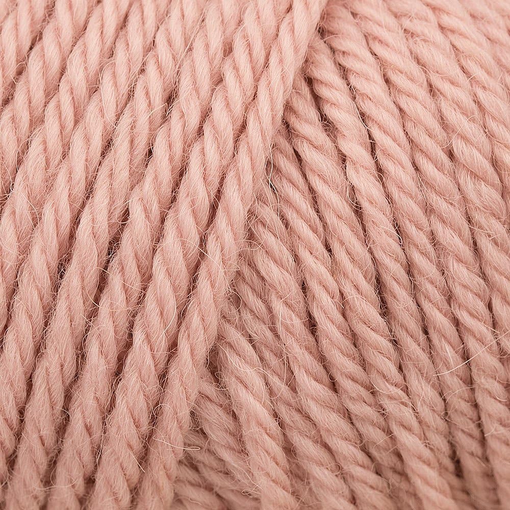 Rooster Yarns Almerino Aran Stawberry Cream 303, merino, Pink