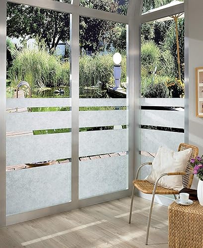 Miniatura 3 de d-c-fix 346-0350-4PK - Película autoadhesiva de privacidad para ventana, papel de arroz, rollo de 17 x 78 pulgadas, paquete de 4