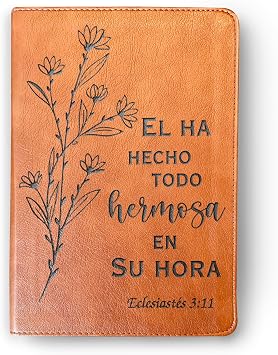 STARKENBURG COMPANY Personalized Bilingual ESV/RVR Bible Create Your Own Custom Engraved Design with a Designer, Reina Valera 1960 English Standard Holy Bible