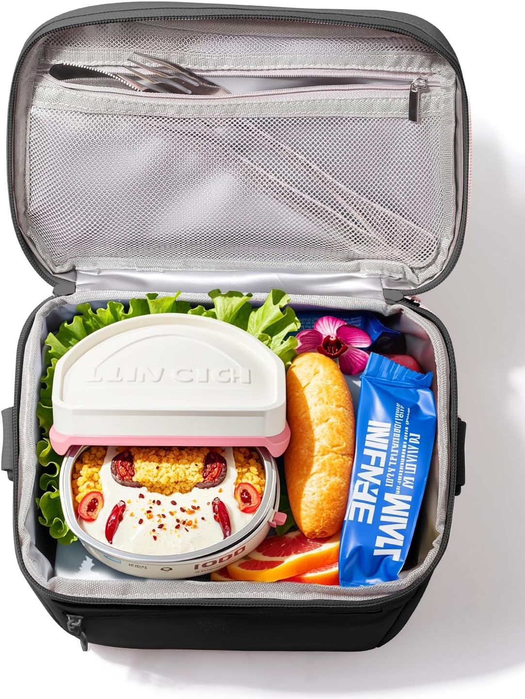 GLORIEROO Small Lunch Box Bag Women - Soft Cooler for Work Picnic image 3
