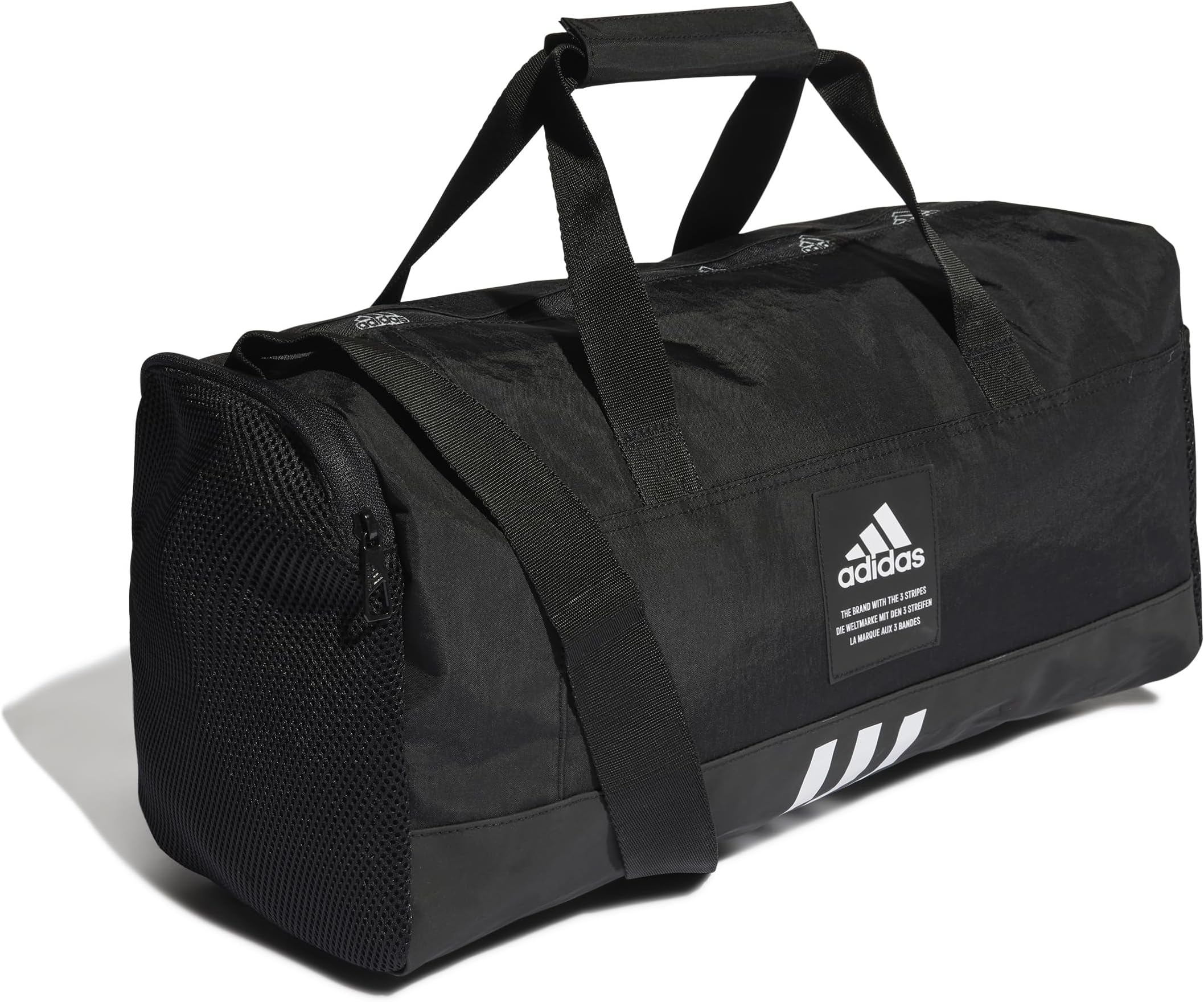 Unisex 4Athlts Duffel Bag, Black/White, S