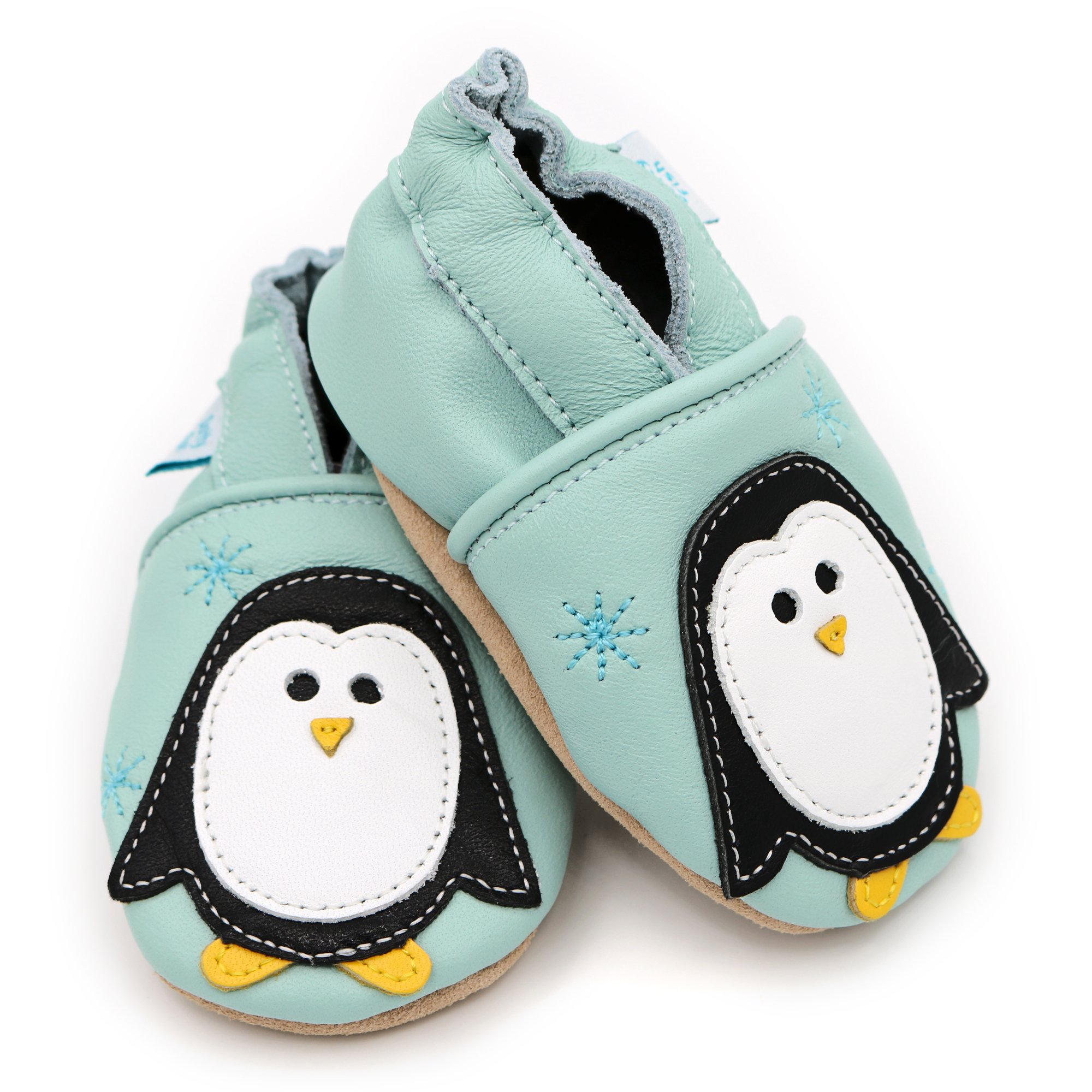 Dotty Fish Leather Baby Shoes PatucosNiños
