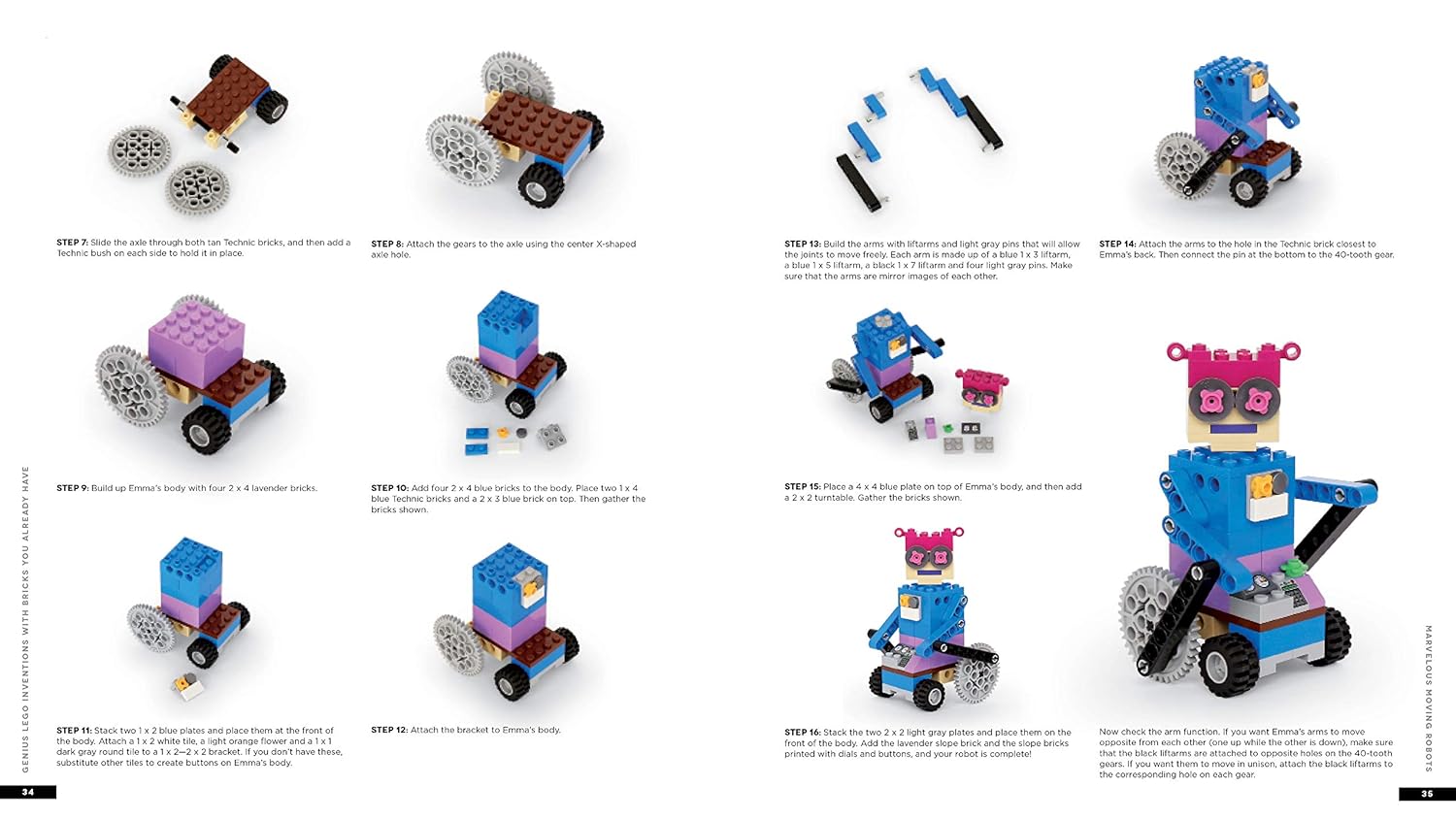 Genius LEGO Inventions with Bricks You Already Have: 40+ New Robots, Vehicles, Contraptions, Gadgets, Games and Other Fun STEM Creations - Image 3