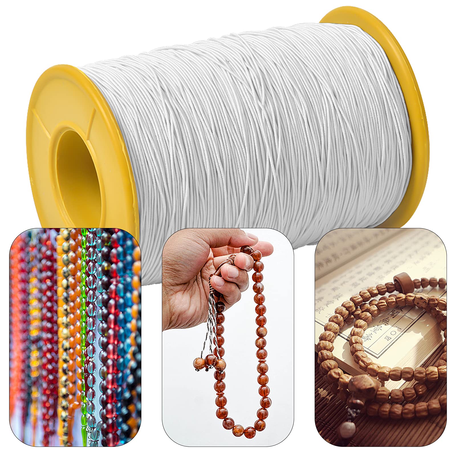 Elastische nylondraad transparant 1,0 mm. | NYLONDRAAD (Elastisch Elastische nylondraad transparant 1,0 mm. | NYLONDRAAD (Elastisch