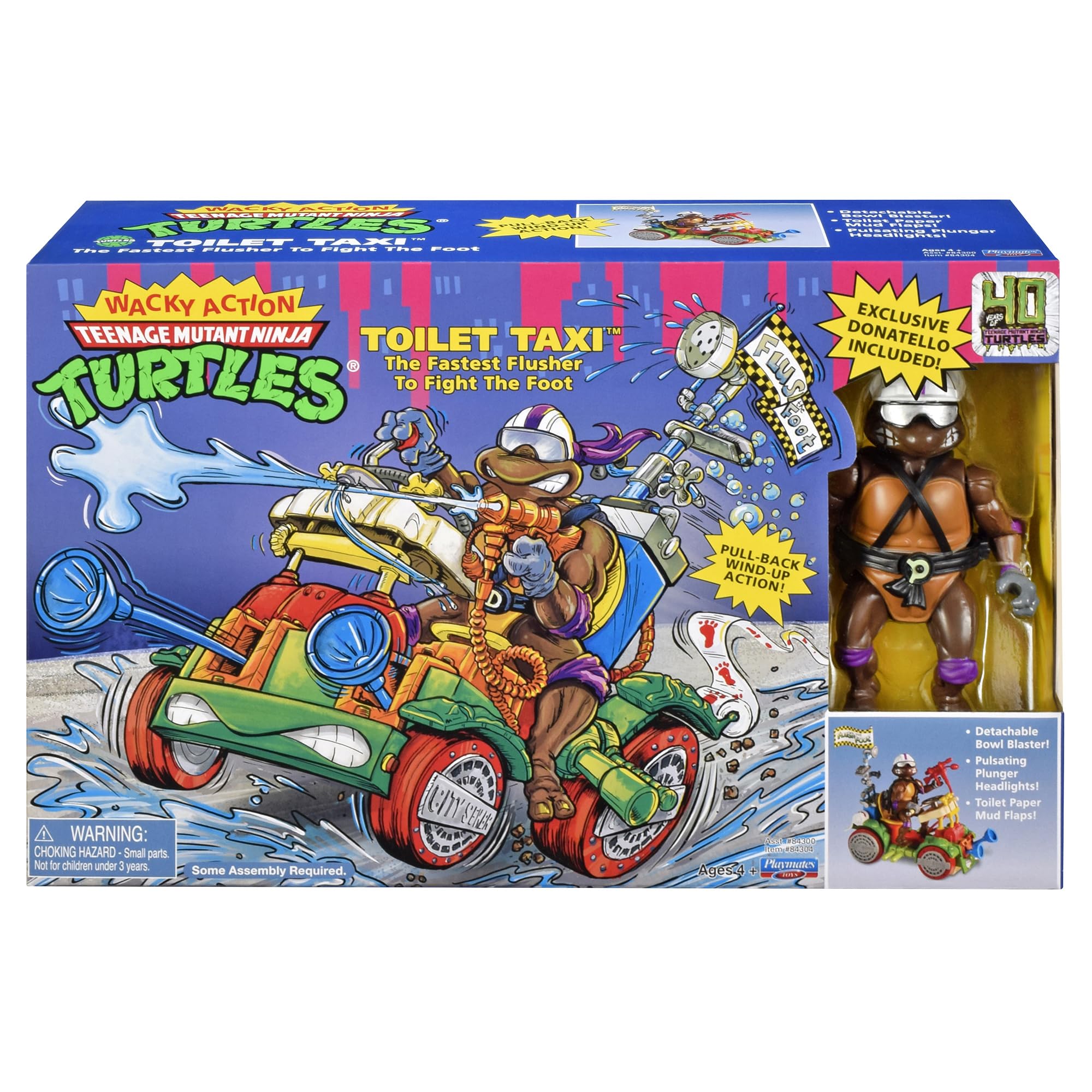 Amazon.com: TEENAGE MUTANT NINJA Turtles Toilet Taxi with Donnie