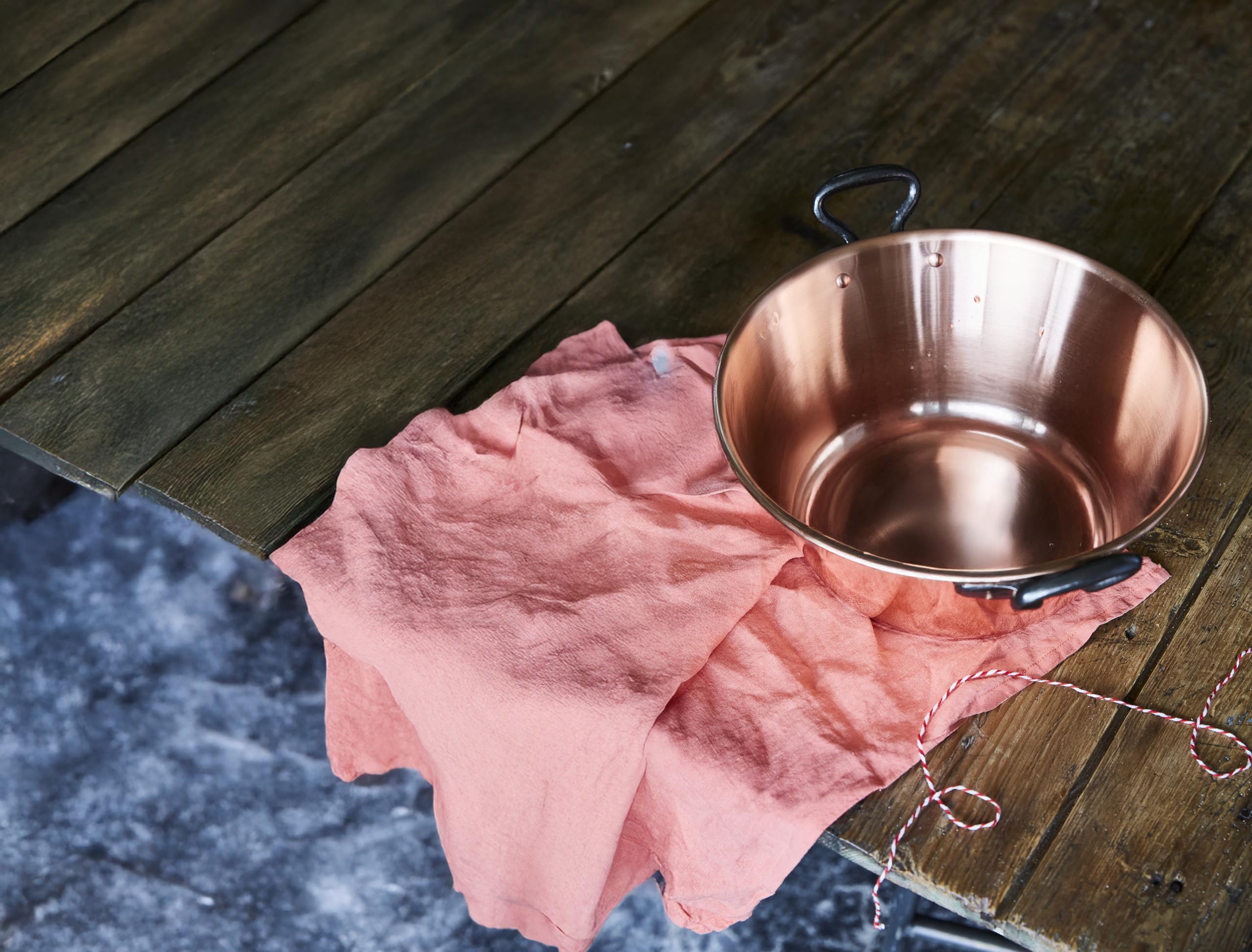 Bassine À Confiture Cuivre 12l - 207031, 41 x 41 x 21 cm