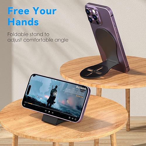 Miniatura 6 de CloudValley Soporte magnético para teléfono portátil y automóvil, adaptador de montaje de trípode ajustable diseñado para iPhone Magsafe tornillo de