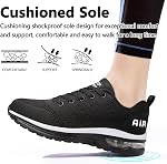 ziitop Running Shoes for Women Walking Shoes Athletic Air Cushion Tennis Shoes Ladies Non Slip Lightweight Fashion Sneakers Breathable Mesh Sport Shoes Girls Workout Casual Gym Jogging Shoes