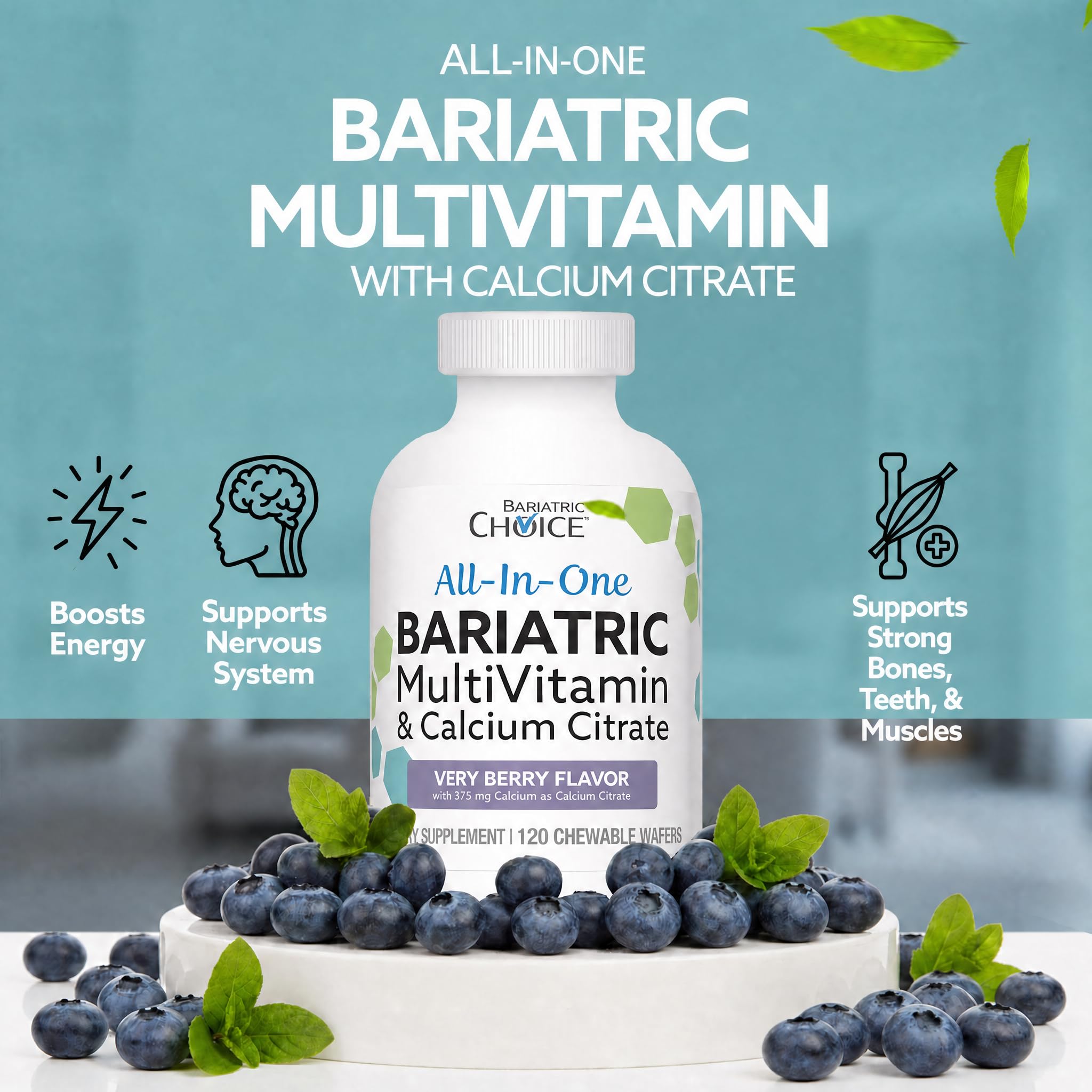 Bariatric Choice All-in-One Chewable Multivitamin + Iron & Calcium (30-Day) — Amazon image 4
