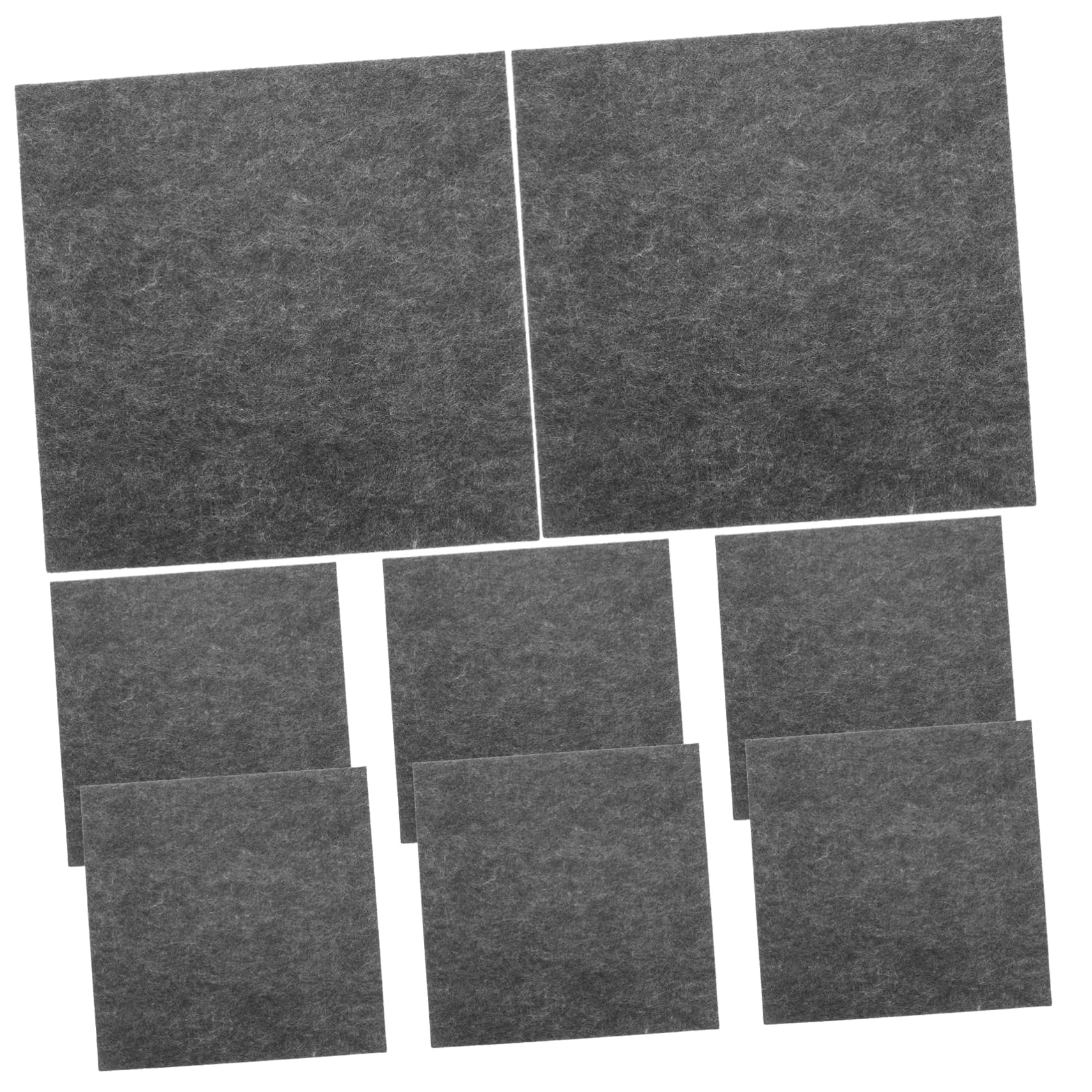 SEWACC 8piezas Tablón de Anuncios Grande de Fieltro de Azulejos Cuadrados para Pared Tableros de Corcho para Oficina y Aula Tablero de Corcho para Anuncios Sala de Estar