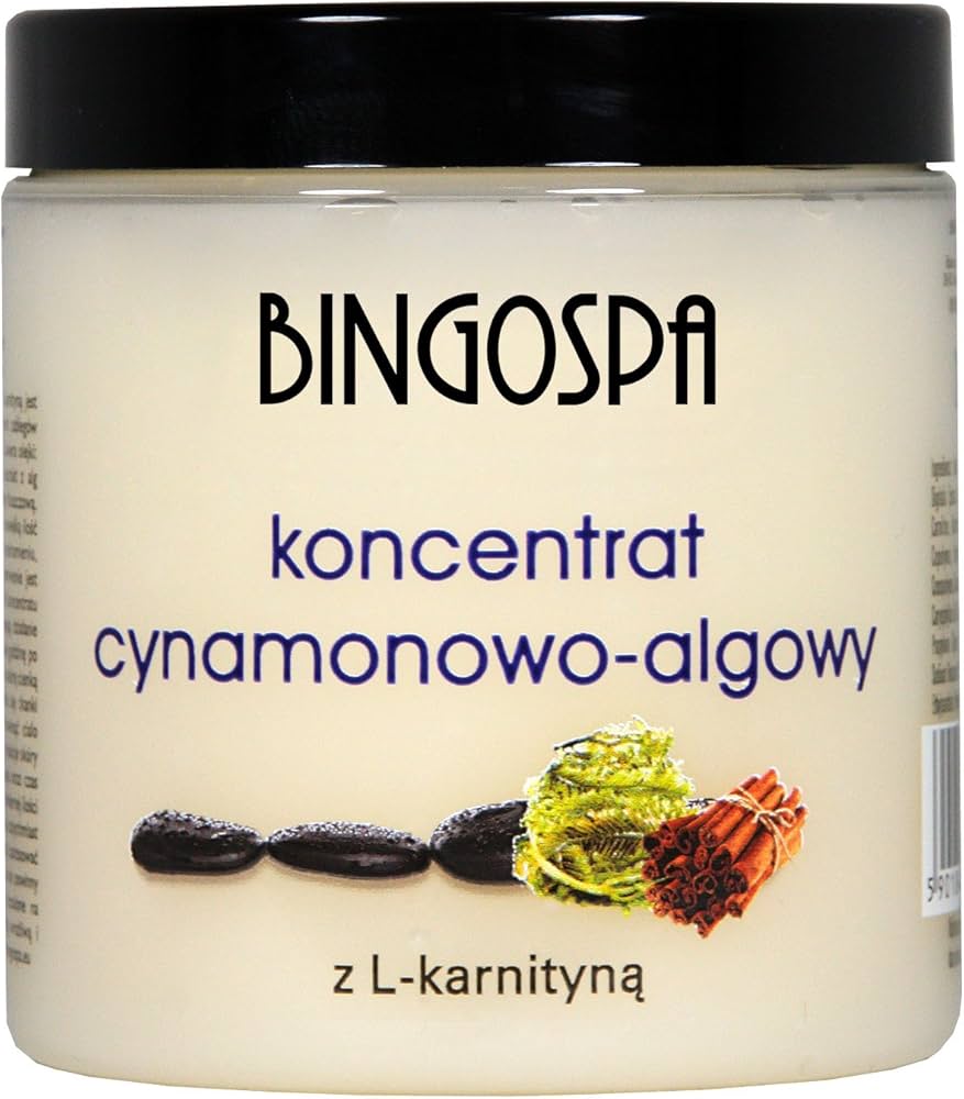 l carnitine en afvallen BINGOSPA Anti-cellulitis Slimming kaneel en algen afslankconcentraat met  L-carnitine voor afvallen, body wraps