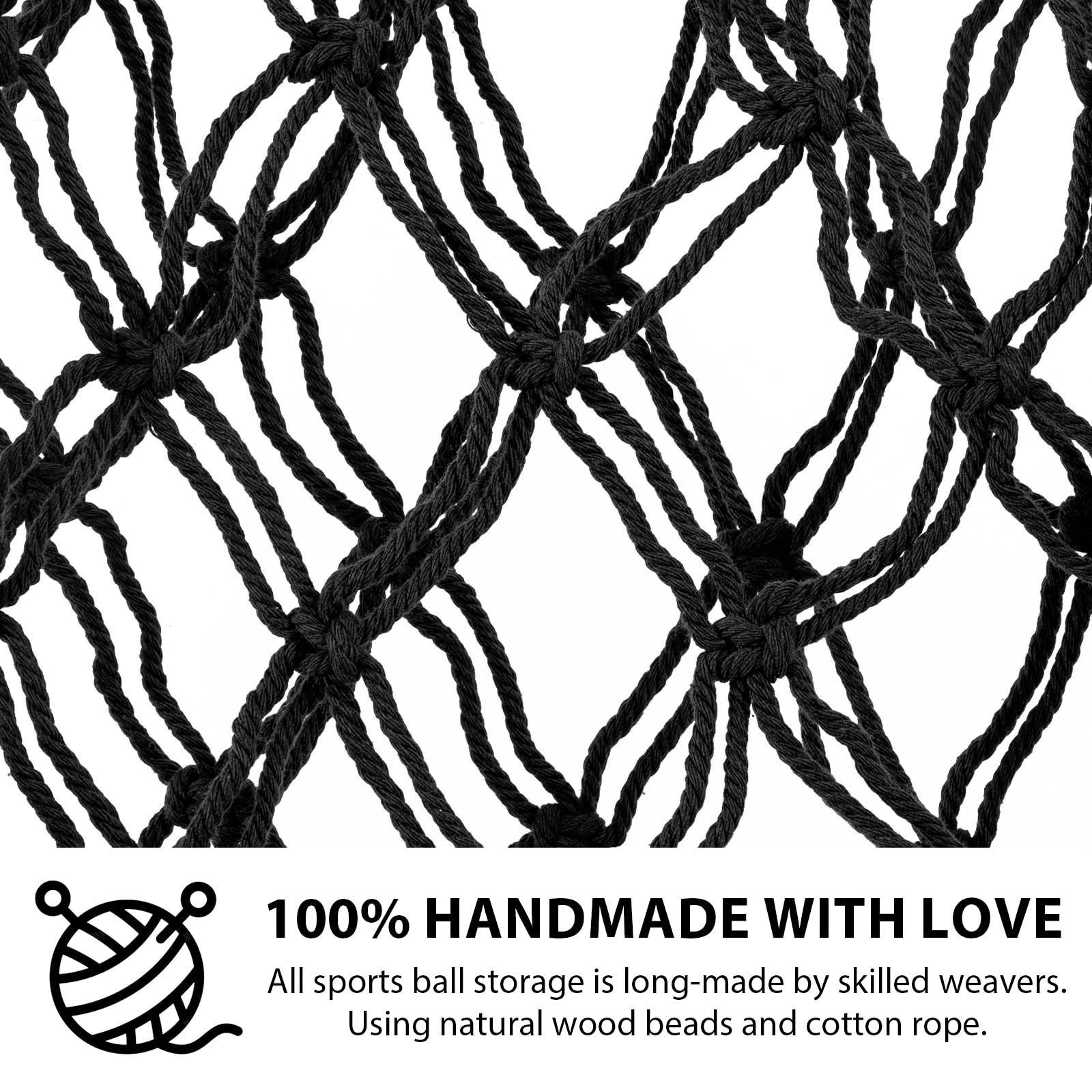 Filet de rangement pour ballons de sport, panier à suspendre pour basket-ball, volleyball, football, équipement de sport, sac de rangement en maille, filet de rangement pour ballons de garage