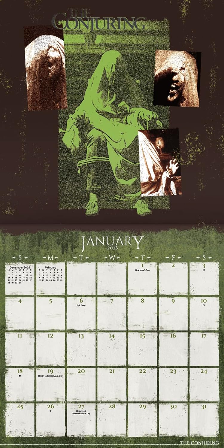 2026 Horror Collection Wall Calendar - Image 2