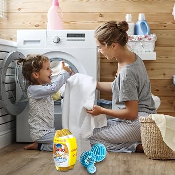 Bold Laundry Gel Mega Pack 64W - Gold Orchid (Pack of 2) & Airpure IncredIBalls Scented Laundry Washing Balls Starter Pack