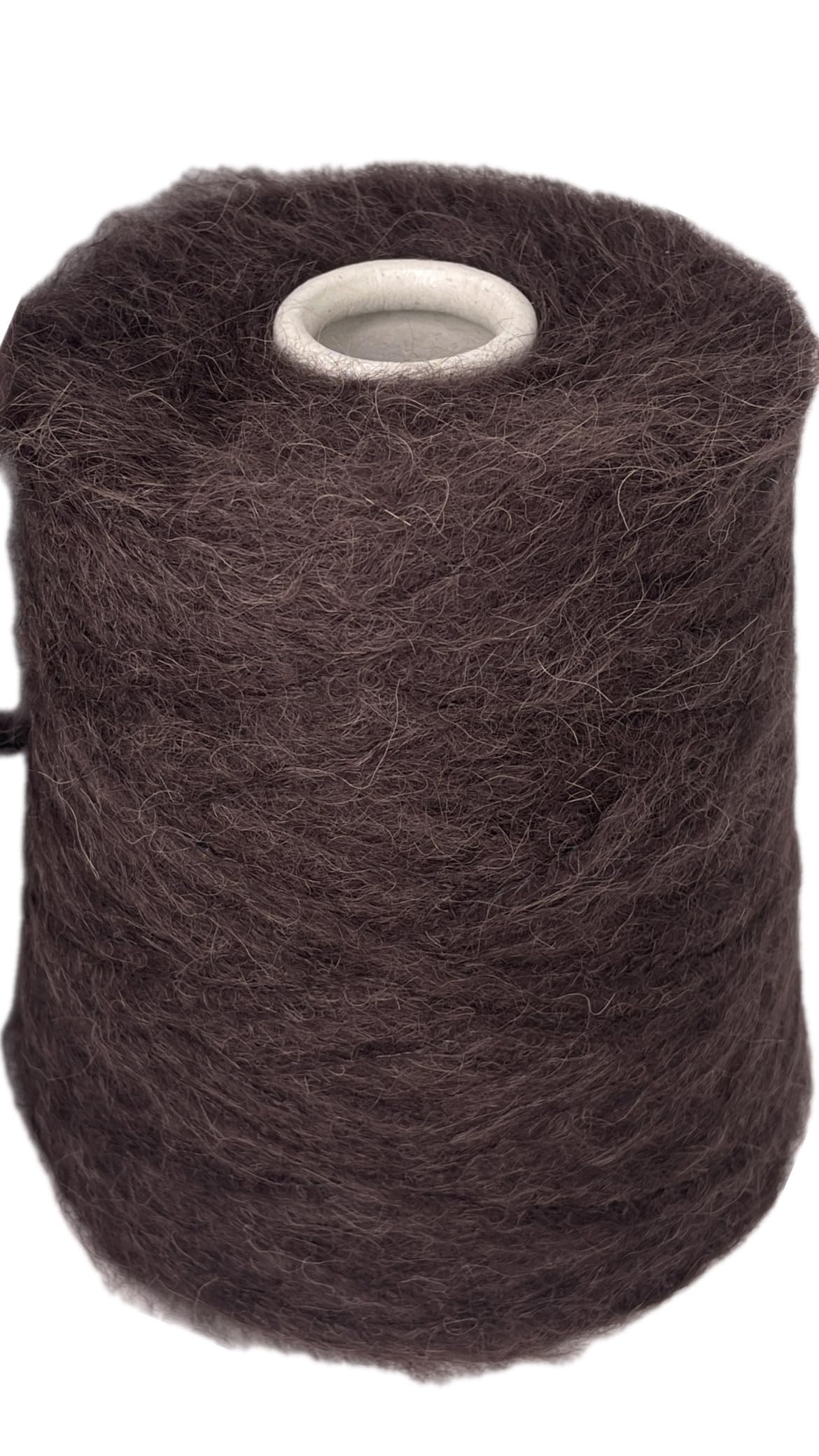 Alpaka Merinowolle Konengarn – Sport Gewicht – Weiches Luxusgarn zum Stricken & Häkeln (Dunkelbraun, 400g / 1080m)