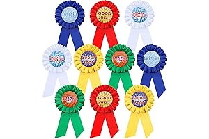 Inspirational Crowye Badge Ribbon for Awards and Recognition