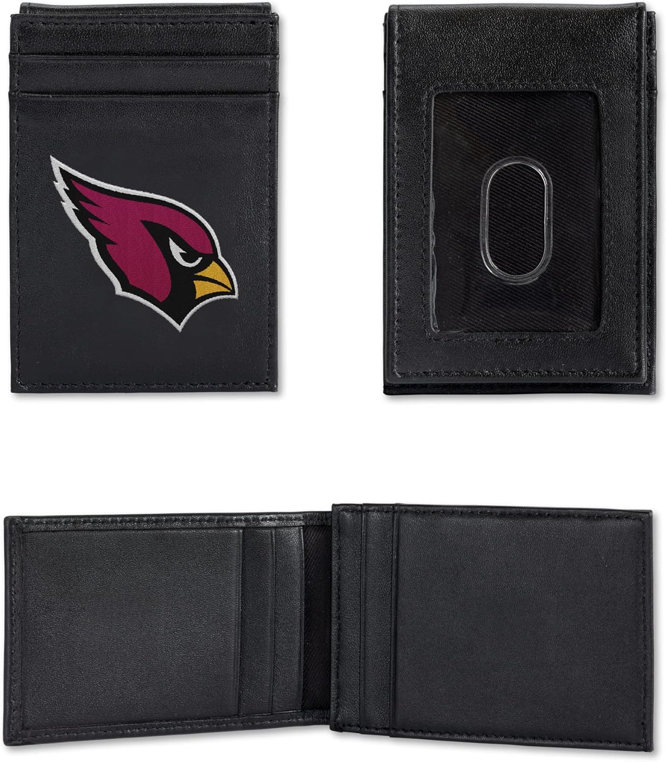 Rico Industries NFL Embroidered Front Pocket Wallet - Great Gift Item
