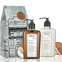 Vista 12 de C.O. Bigelow Rosemary Mint Apothecary Duo - Juego de regalo para el cuidado de manos, lavado de manos y loción corporal, jabón líquido y loción