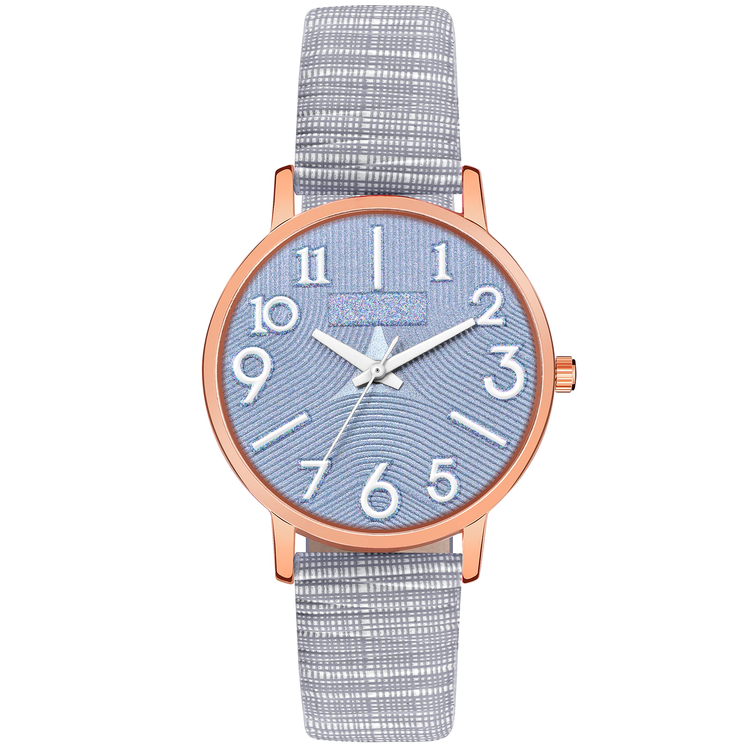 Shocknshop Leather Analouge Blue Dial Analog Wrist Watch For Women And Girls (Sky Blue Dial Sky Blue Colored Strap) Mt350, Blue Band (B0B9GZP1RJ) Amazon Price History, Amazon Price Tracker