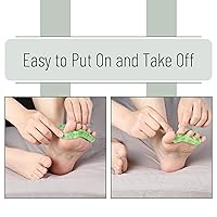 Vista 68 de Dr. JK- Separador de dedos de gel ToePal, 2 pares, espaciadores de dedos, corrector de juanetes