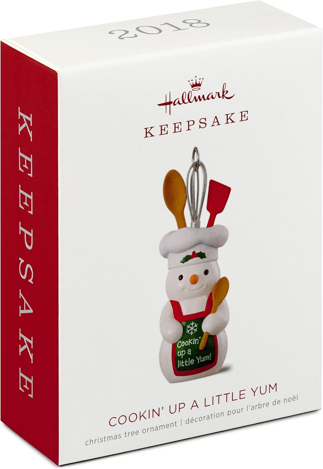 Hallmark 1599QGO2153 Cookin A Little Yum Keepsake Christmas Ornaments