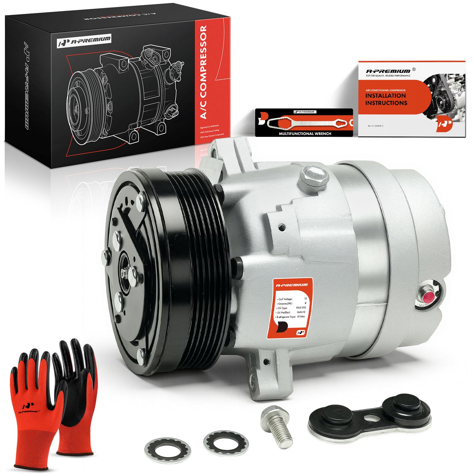 Amazon.com: A-Premium Air Conditioner AC Compressor with Clutch