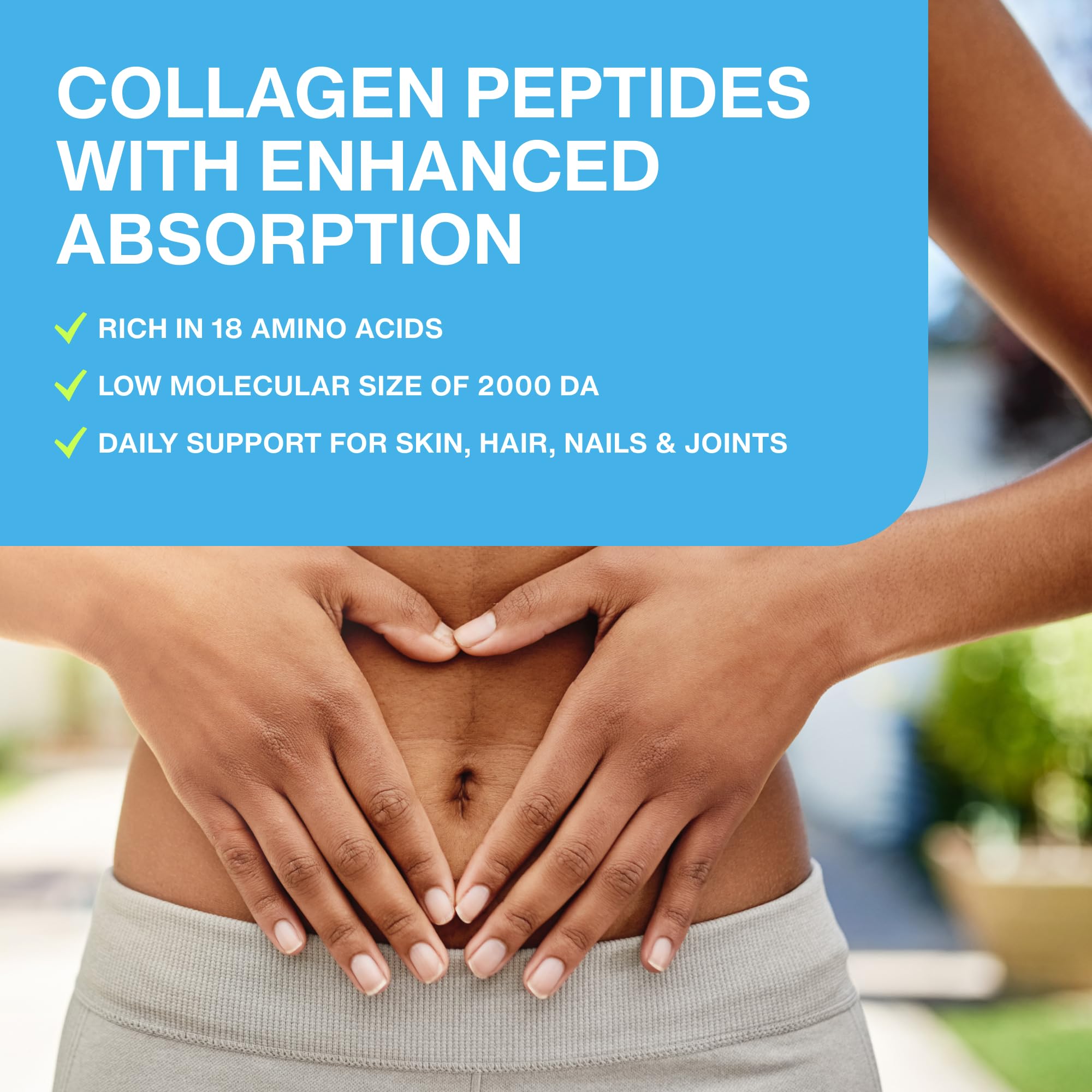 Mobility Collagen Peptides Powder - Glucosamine, Chondroitin, Hyaluronic Acid & Liposomal Vitamin C Joint Bone & Cartilage Support Grass-Fed Type I & III Keto & Paleo 28 Servings, 11.83 oz — Amazon image 5