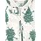 Simple Joys by Carter\'s Neutral Holiday Loose-fit Fleece Footed Pajamas, Santa & Trees, PRE