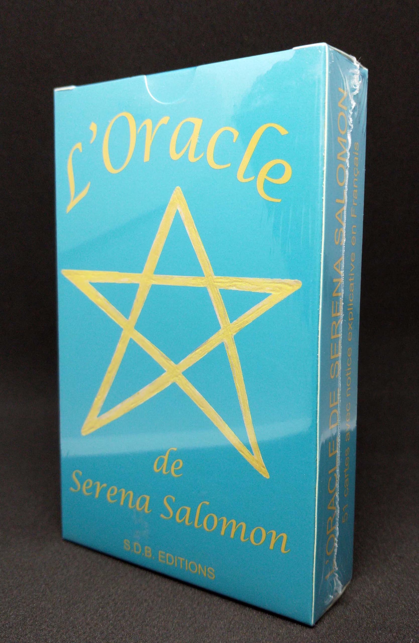 L'ORACLE de Serena Salamon. Jeu de Cartes Voyance, Cartomancie, Tarot, Divination, Développement Personnel. Simple d'utilisation, intuitif et très précis.