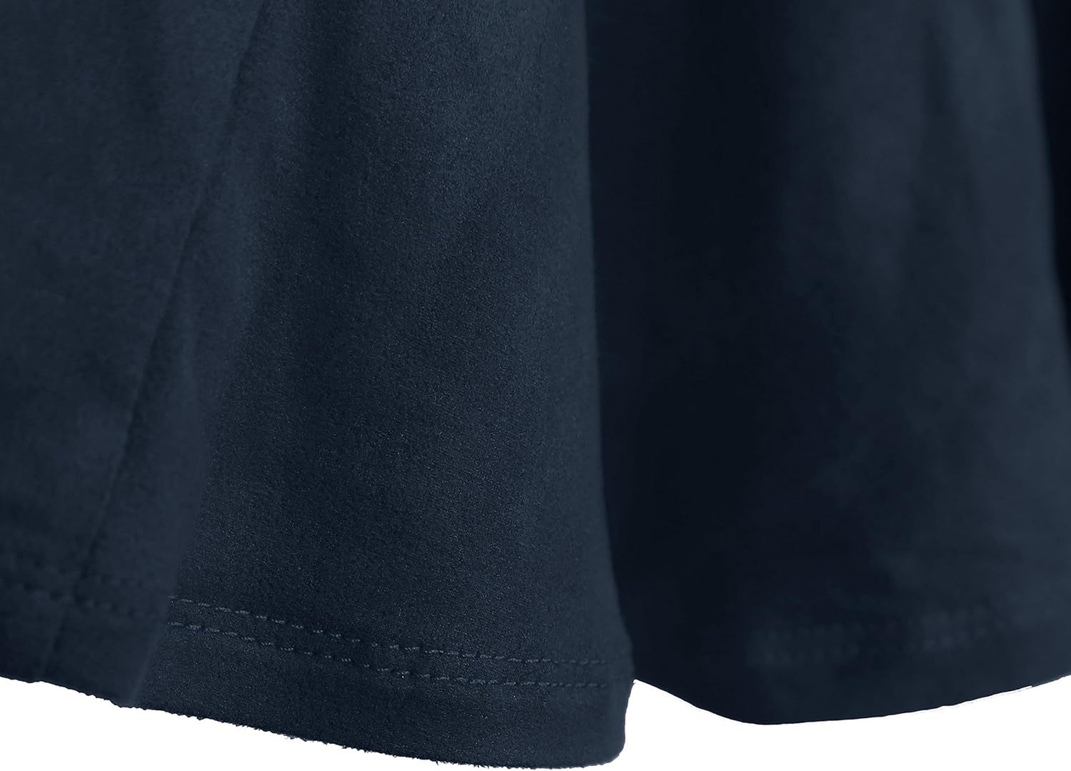 Urban CoCo Women's Faux Suede Elastic Waist Midi Long Skirt A Line Women Flowy Fall Winter Skirts - Image 5