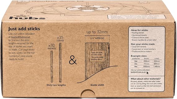Hubs Geodesic Dome Kit