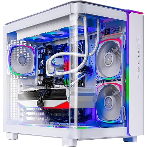 Skytech Gaming King 95 Gaming PC, AMD Ryzen 7 9800X3D 4.7GHz, AMD RX 9070XT 16GB VRAM, 2TB Gen4 NVMe SSD, 32GB DDR5 RAM 6000, 850W Gold ATX 3 PSU, 360 ARGB AIO, Wi-Fi, Win 11, Desktop