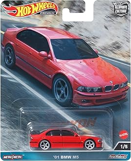 Premium 2023 Car Culture Canyon Warriors '01 BMW M5 1:64 Diecast Mode Car