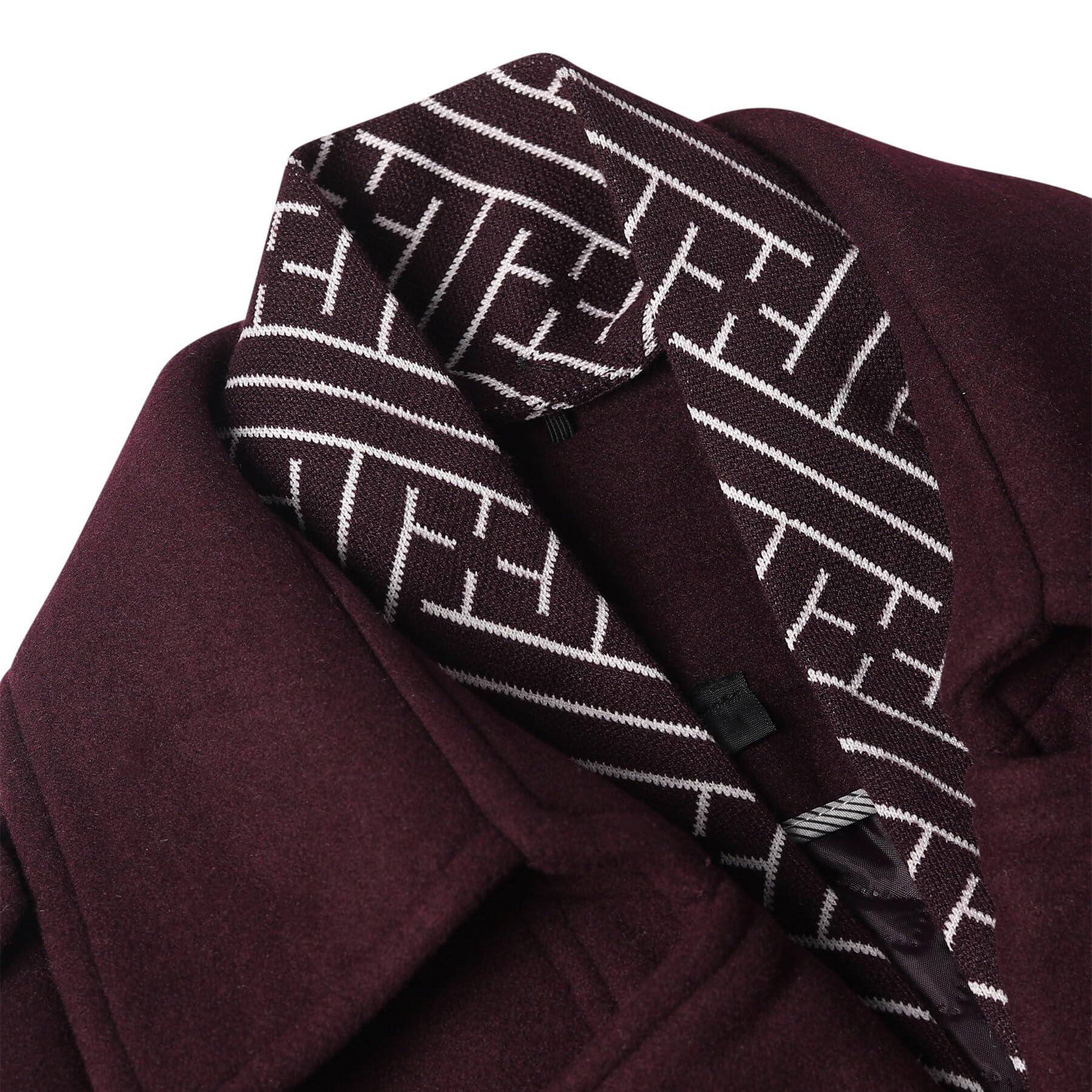 Allthemen Trench Corto Invernale da Uomo Trench di Lana Cappotto Spessa e Sottile Soprabito Parka Giacca a vento Giacca con risvolto