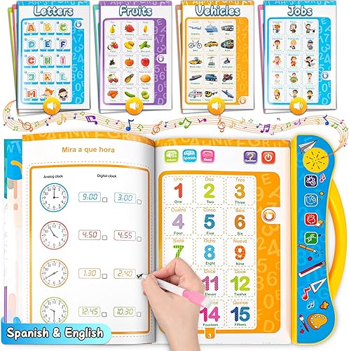 Libros para bebés Montessori Juguetes para niños de 3 años, juguetes sensoriales de aprendizaje educativo para niños pequeños de 3 a 6 años, ideas