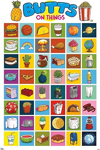Miniatura 6 de Trends International Brian Cook Butts on Things - Collage Wall Poster