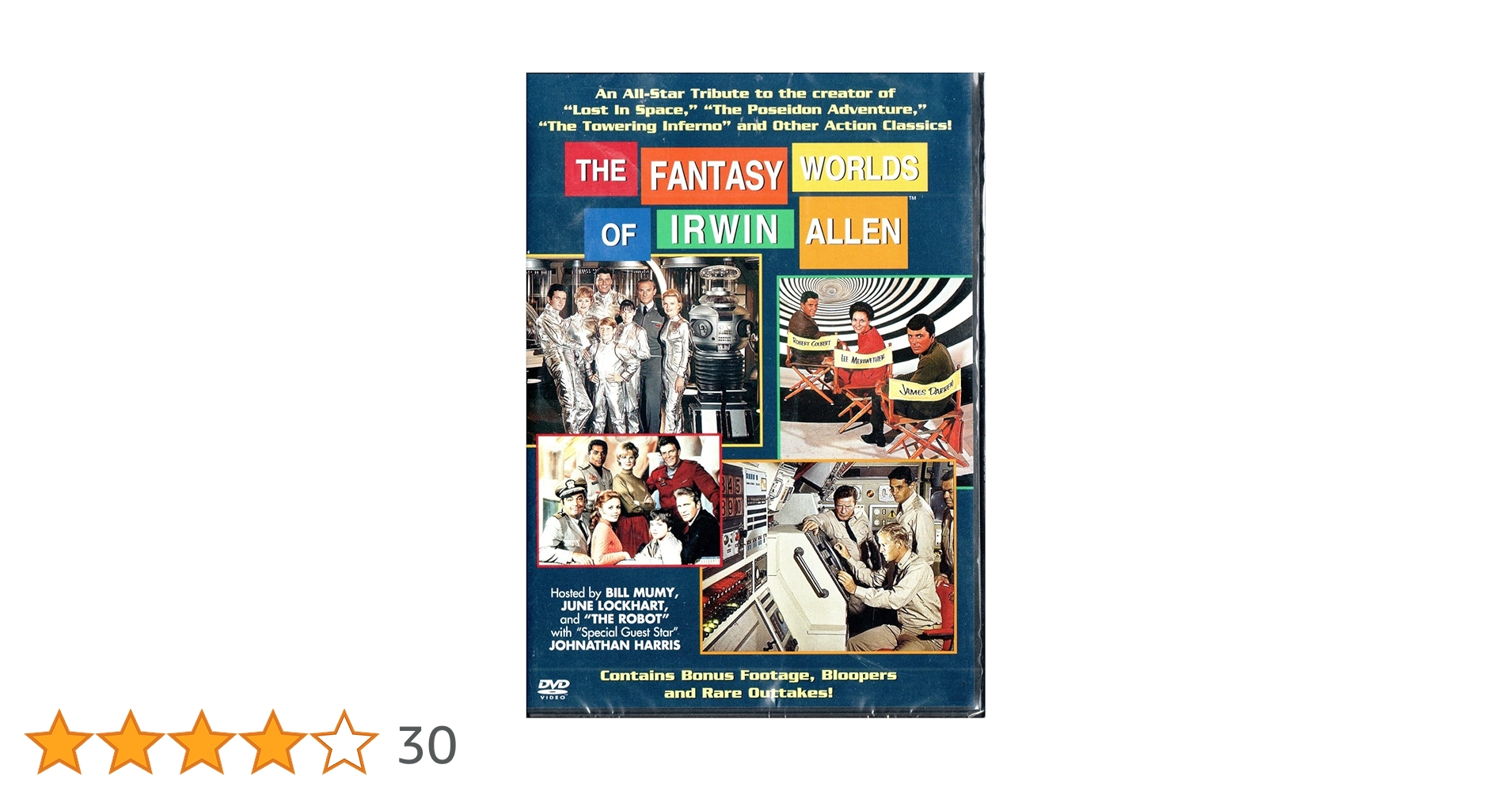 廃盤 DVD THE FANTASY WORLDS OF IRWIN ALLEN Amazon.com: The Fantasy Worlds of Irwin Allen [DVD] : June