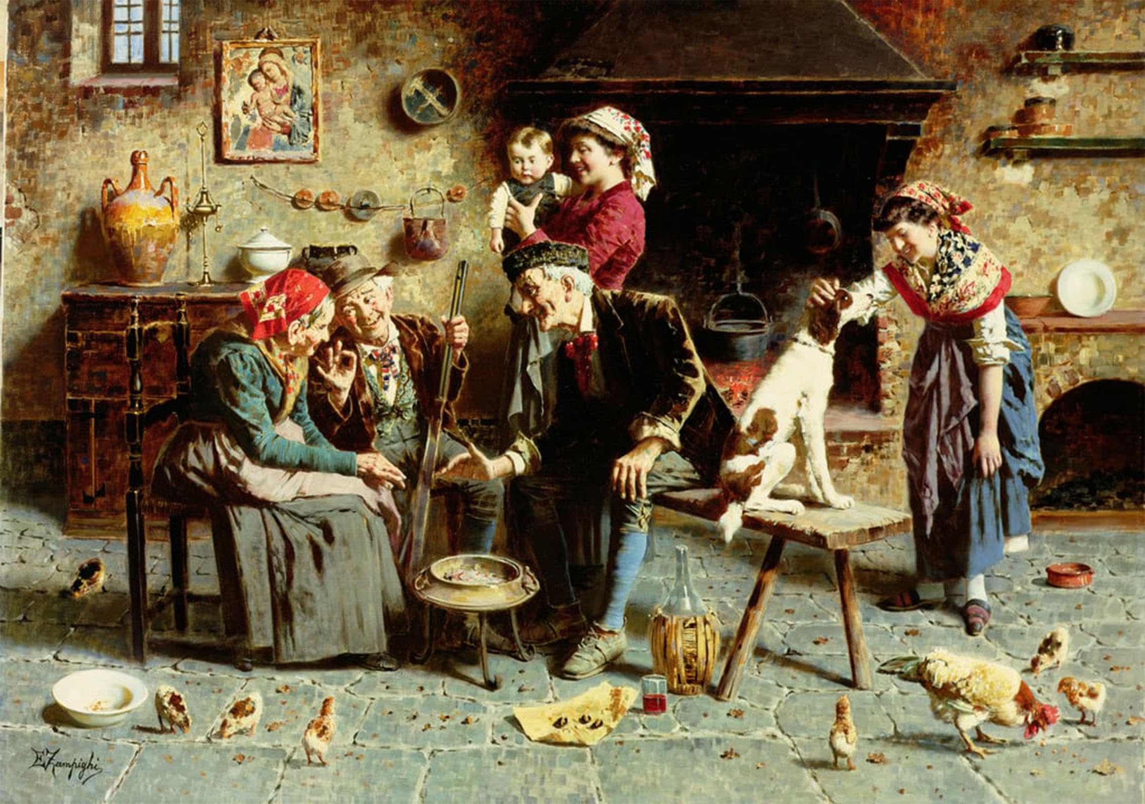 POSTERIIk Famous Print Pop Art Wall Art Graffiti the Storyteller by Eugenio Zampighi Art Prints for Home Decor 60x90cm