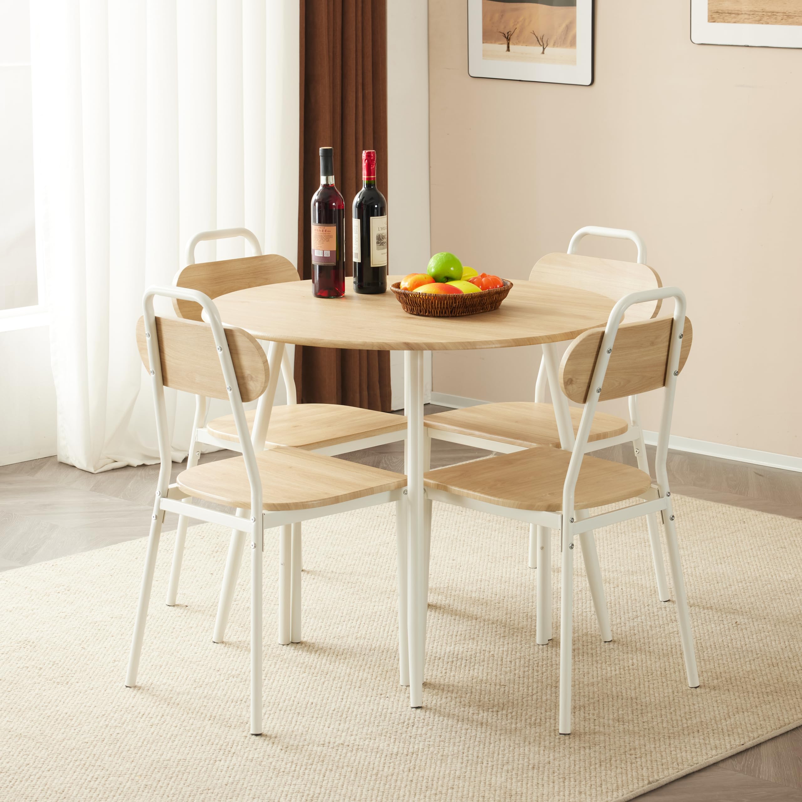 Amazon｜ダイニング 5点セット ダイニングテーブル ダイニングセット  