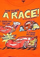 Vista 4 de Disney Cars - Camiseta para niño con texto en inglés "How To Win A