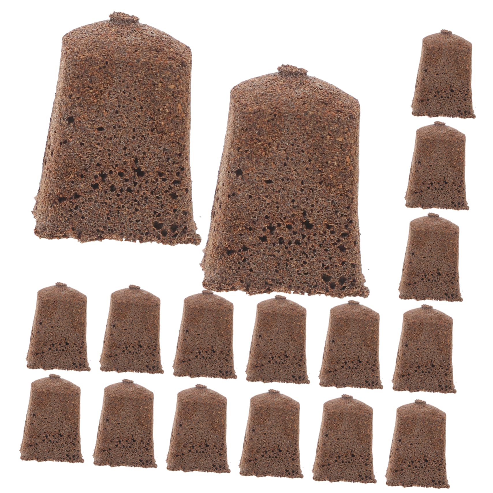 BESPORTBLE 5 Ensembles Bloc D'Éponge pour Semis Plantes Compression Terre Naturelle Fourniture De Jardinage Blocs De Démarrage De De Jardin Fournitures De 40 pièces * 5